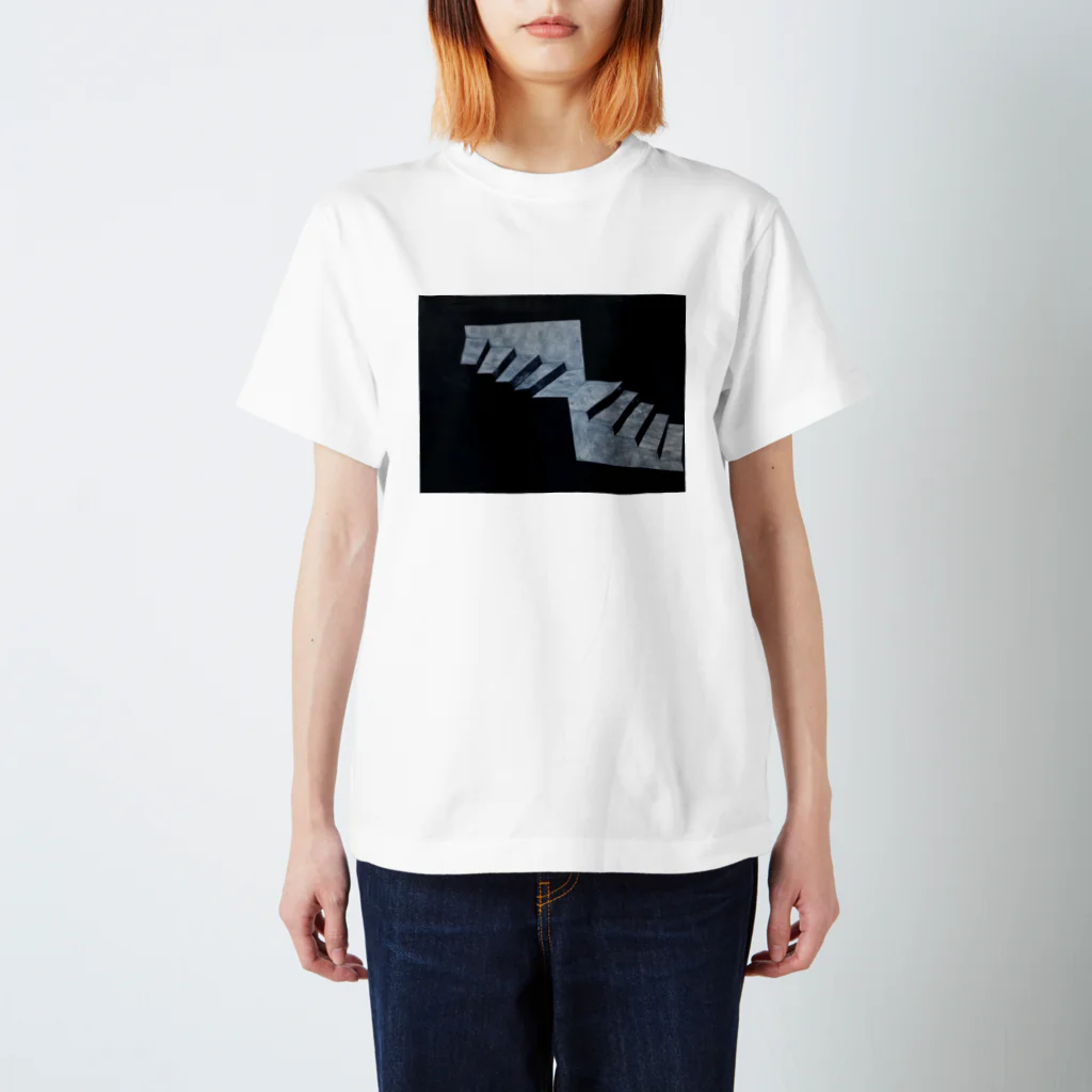 山口渚の階段-接続- Regular Fit T-Shirt