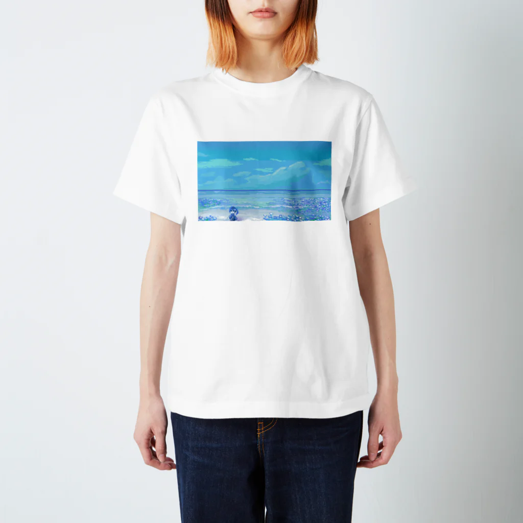 ユキの海の花 Regular Fit T-Shirt