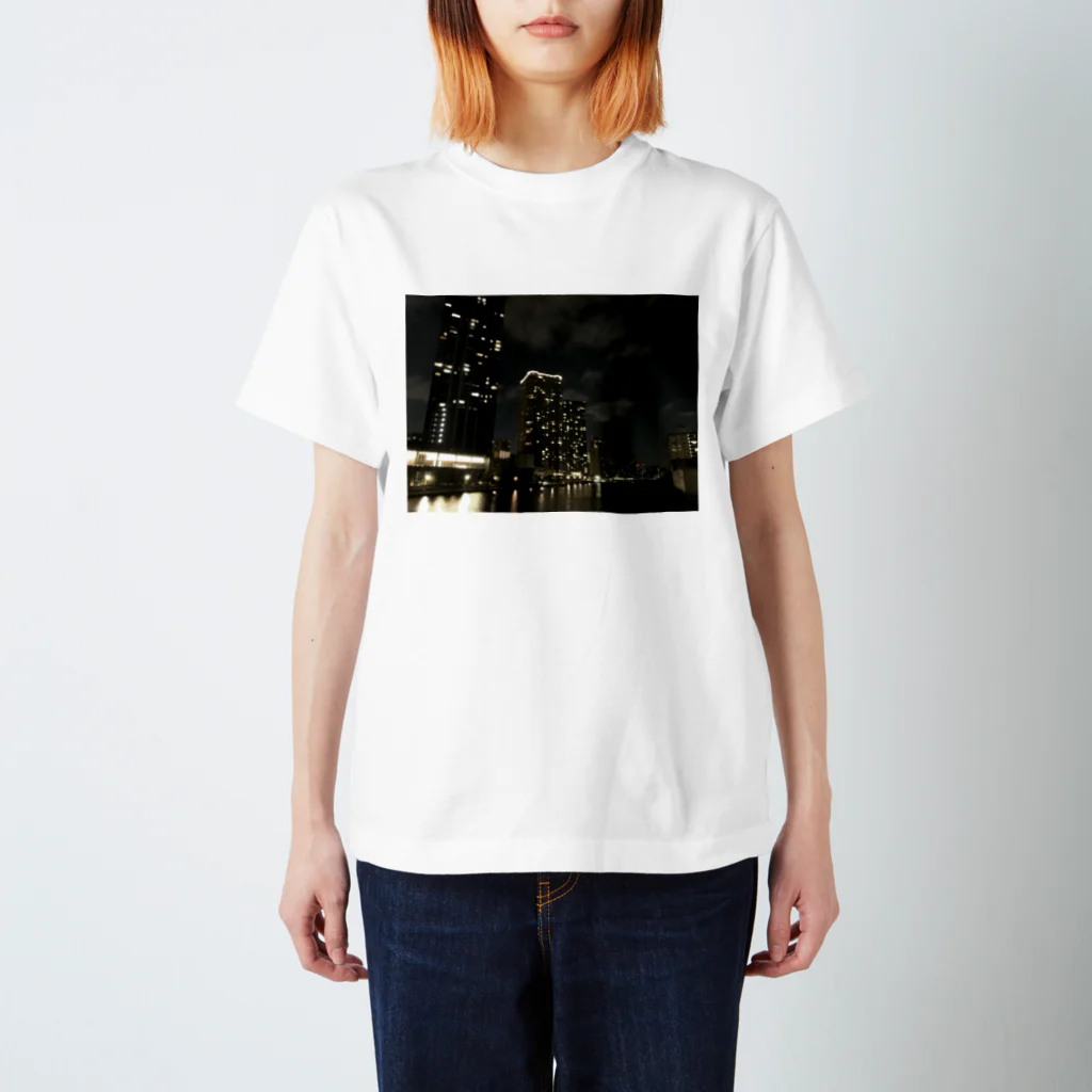 そらのどこかの夜景 Regular Fit T-Shirt