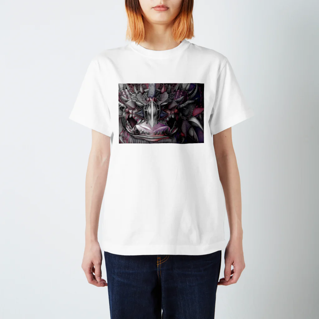 Particle artのthreat スタンダードTシャツ