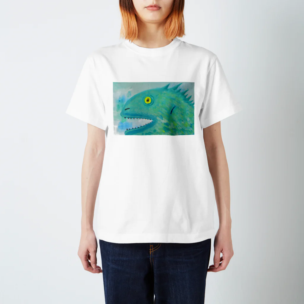 七味田飾品街のオバケな魚 スタンダードTシャツ