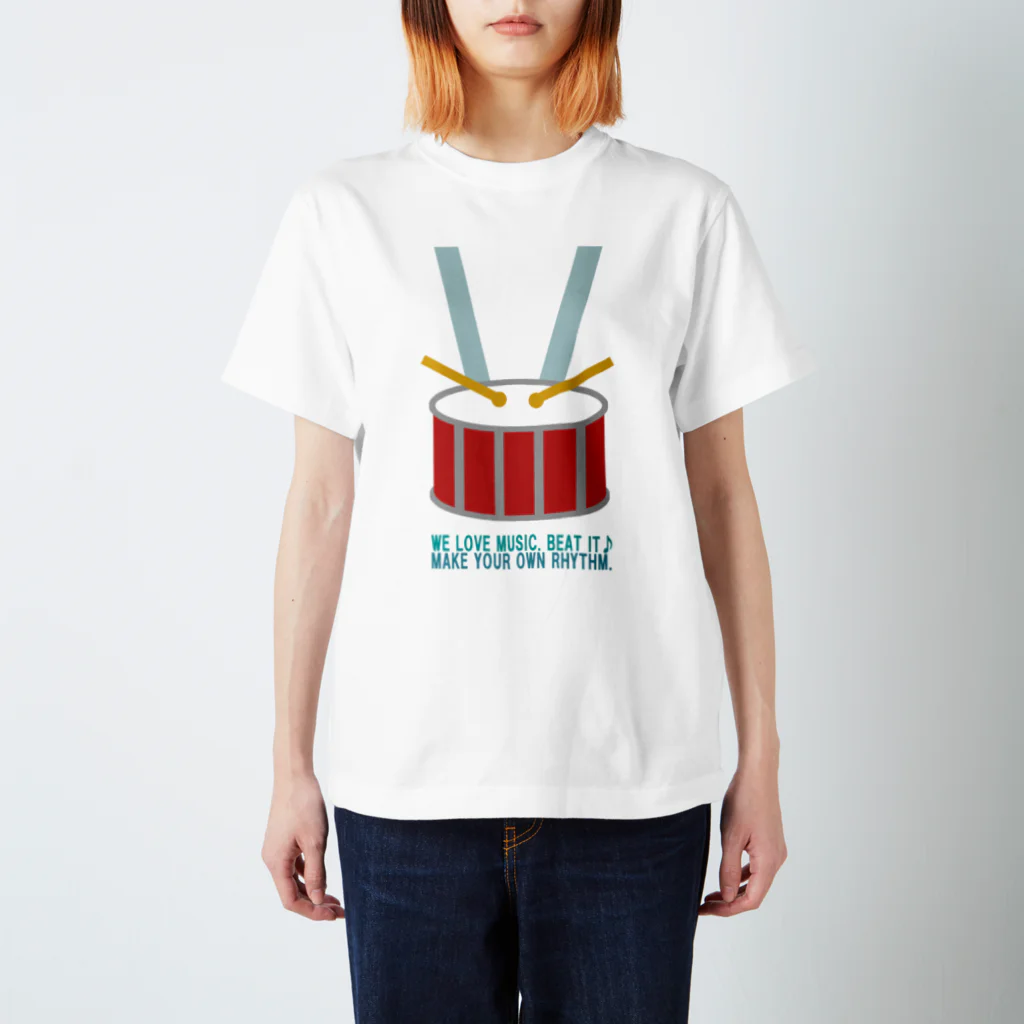 shechewsのオイラはドラマー Regular Fit T-Shirt