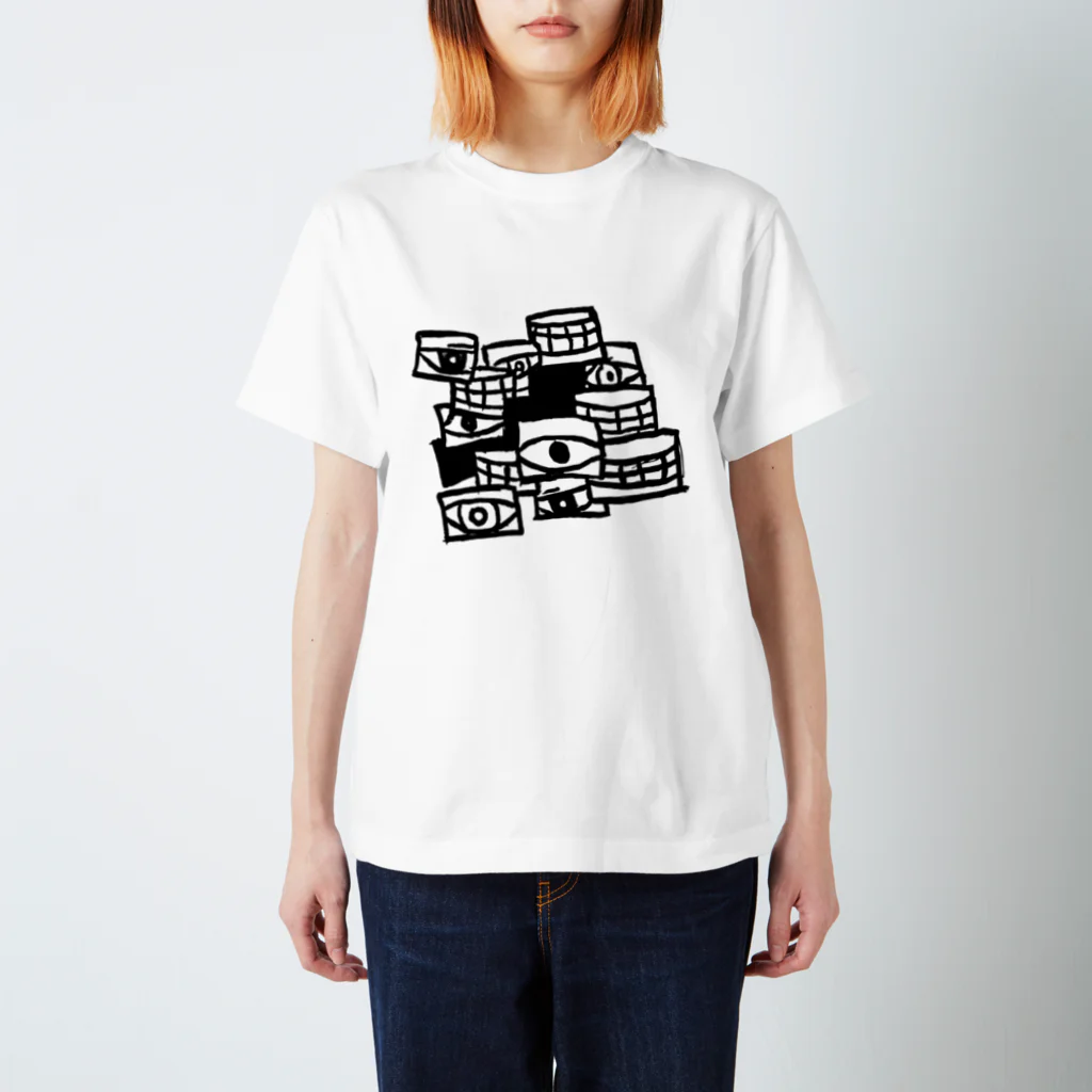 湊ミカンのパネル Regular Fit T-Shirt