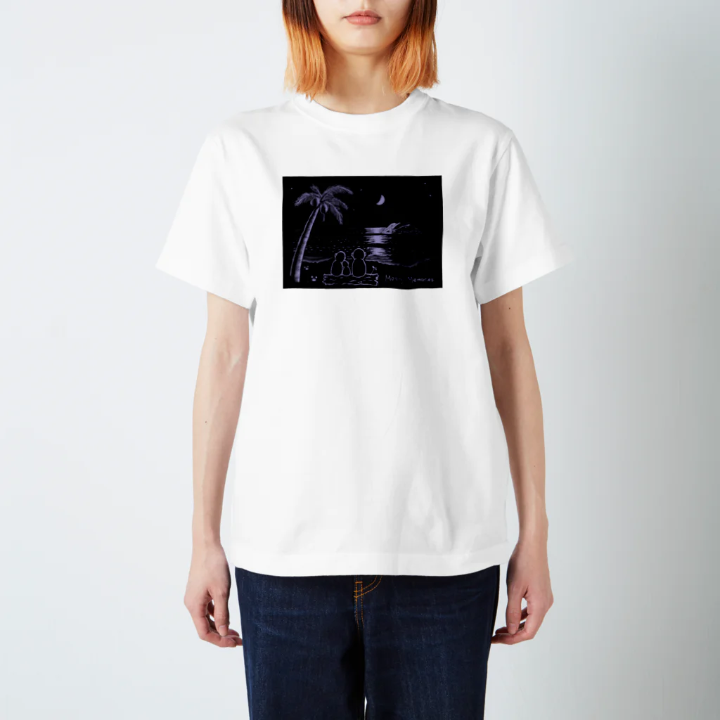 umishopのMonky night スタンダードTシャツ