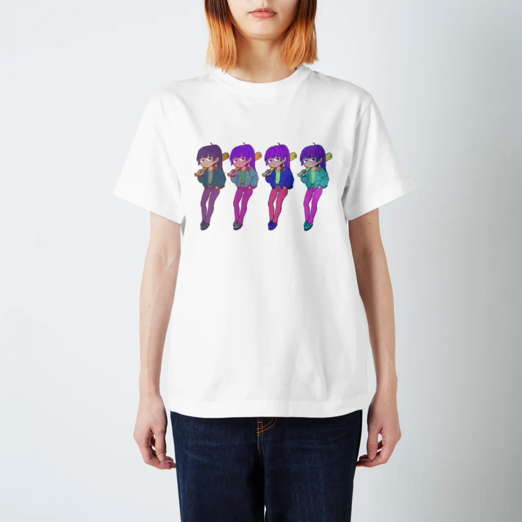 犬山犬雄のkawaii funkie gal Regular Fit T-Shirt