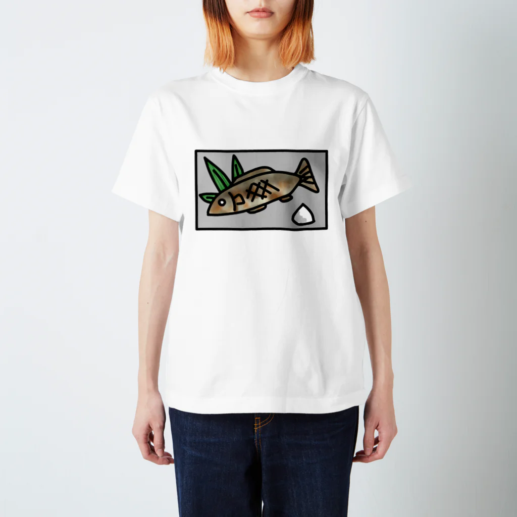 samereniの焼き魚 スタンダードTシャツ