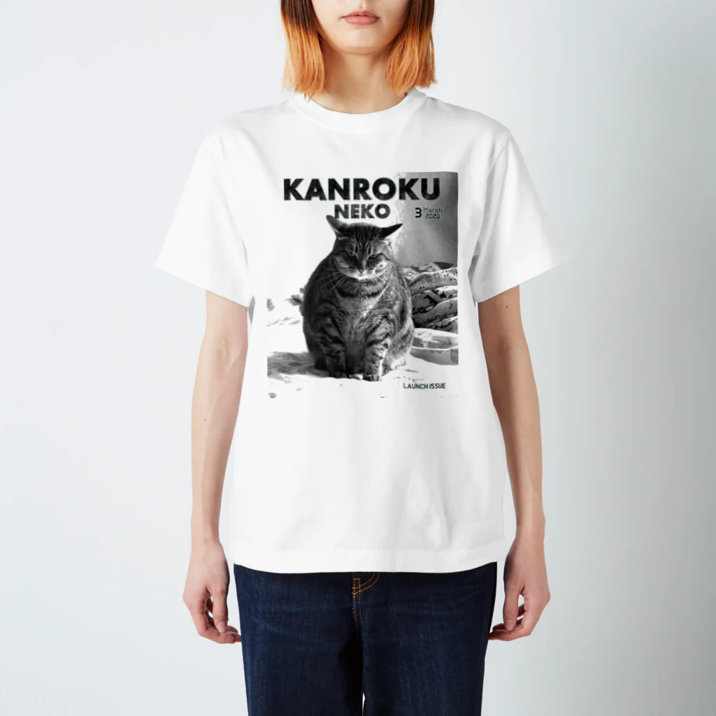 TAKUYA DESIGN WORKSのKANROKU NEKO 創刊号 Regular Fit T-Shirt