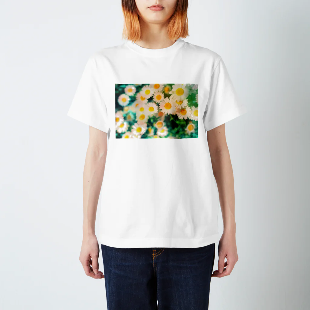 訓子kunkoの閃く（雛菊） Regular Fit T-Shirt