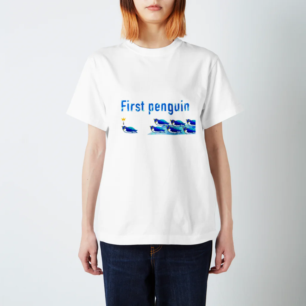 XYZのファーストペンギン スタンダードTシャツ