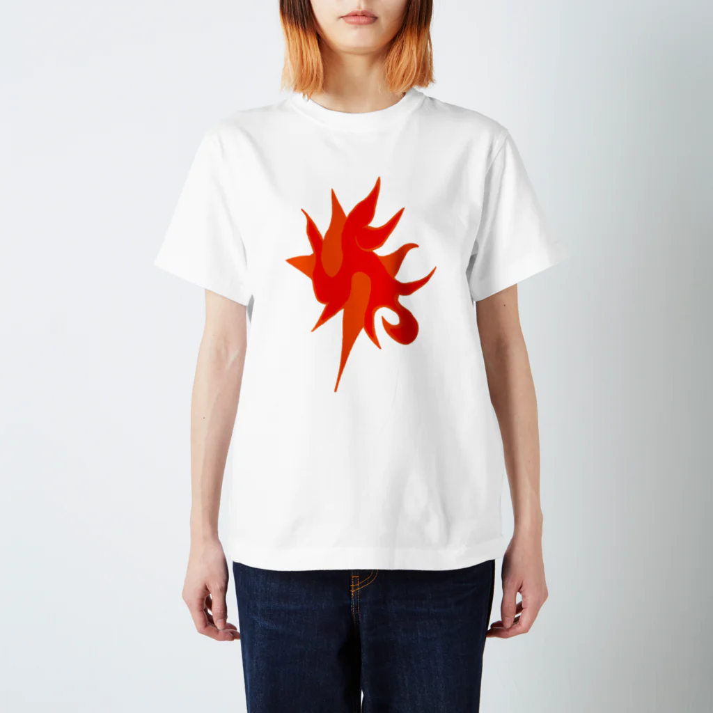 ＋Γ(gamma)の抽象画#2 Regular Fit T-Shirt