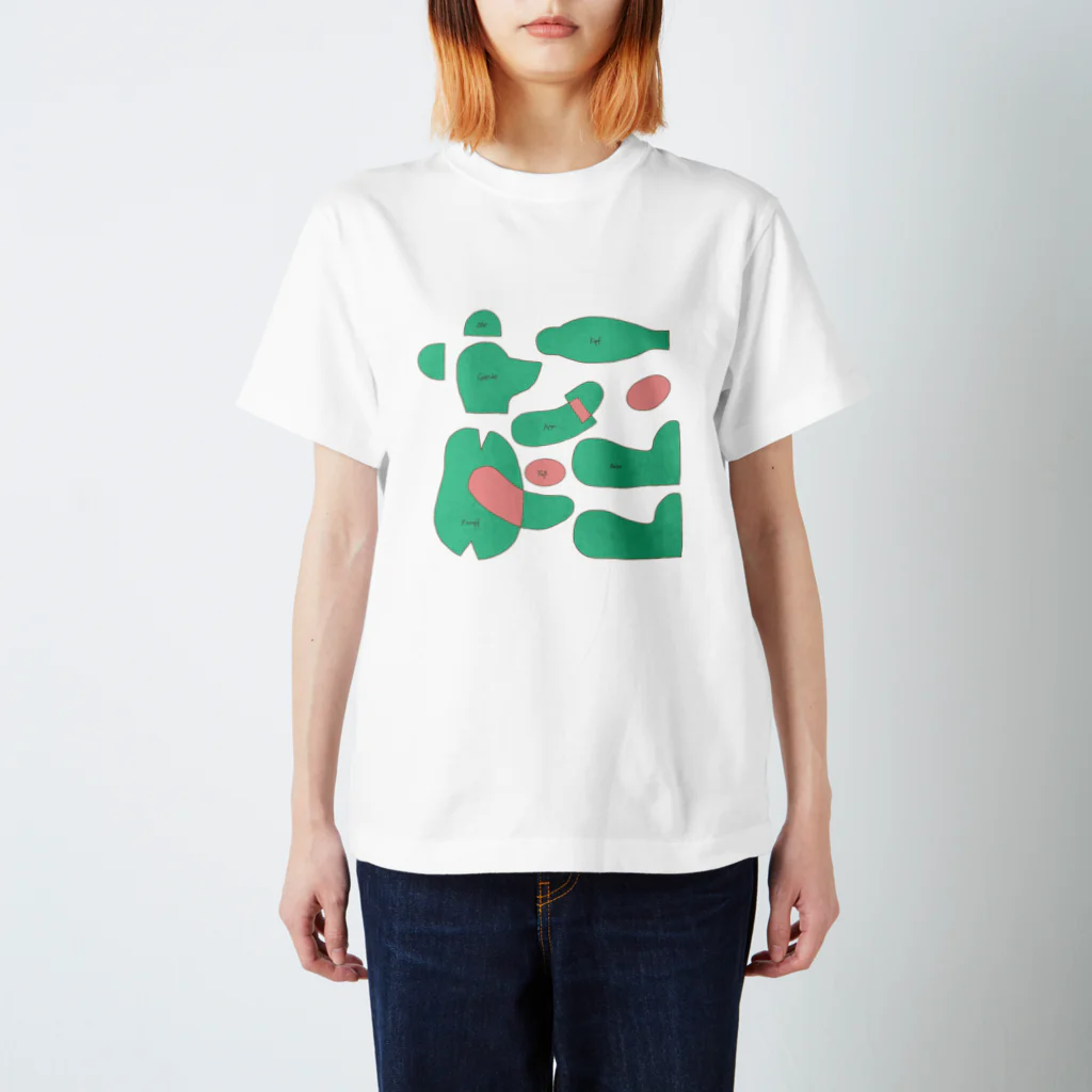 都会のくまねずみくん taaamaのくまさんの作り方 Regular Fit T-Shirt