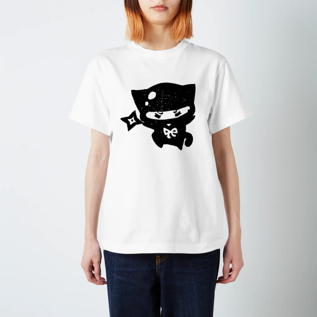 ohirune_sanpoのねこ忍者(｀ω´) Regular Fit T-Shirt