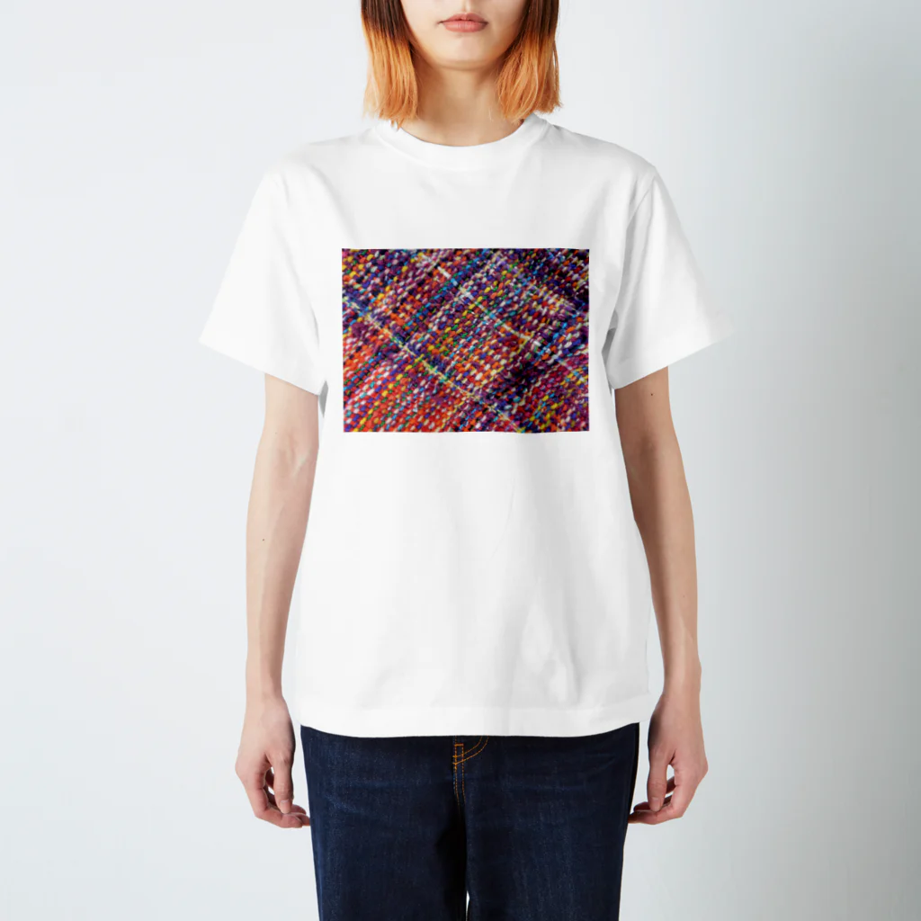 Hana Sungo　はなさんごのHand weaving-M Regular Fit T-Shirt