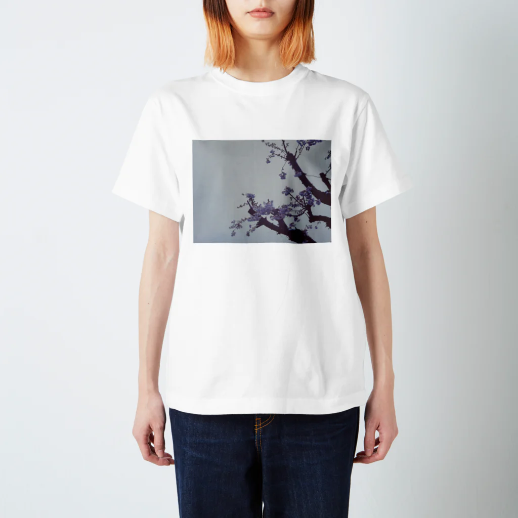 湿の春　桜Tシャツ Regular Fit T-Shirt