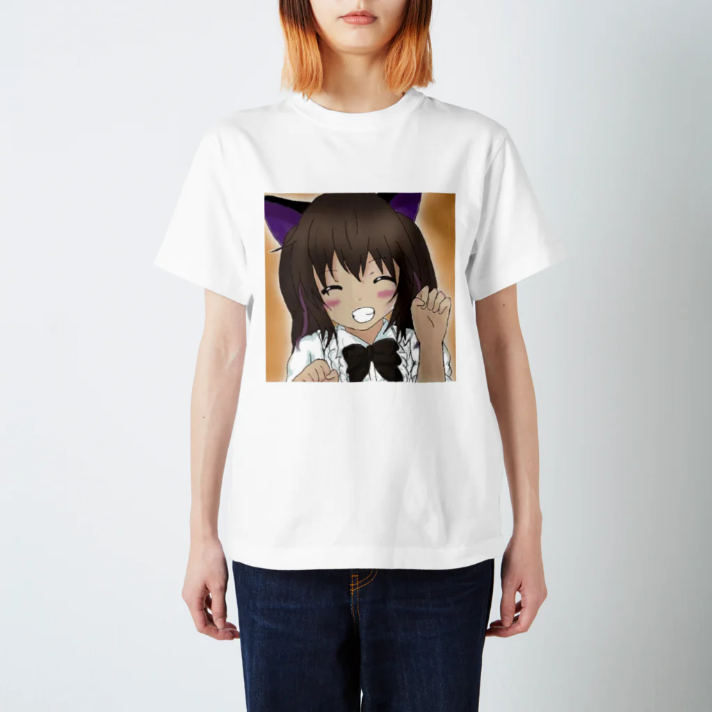 ねこみゃんみゃんのみゃんみゃん Regular Fit T-Shirt