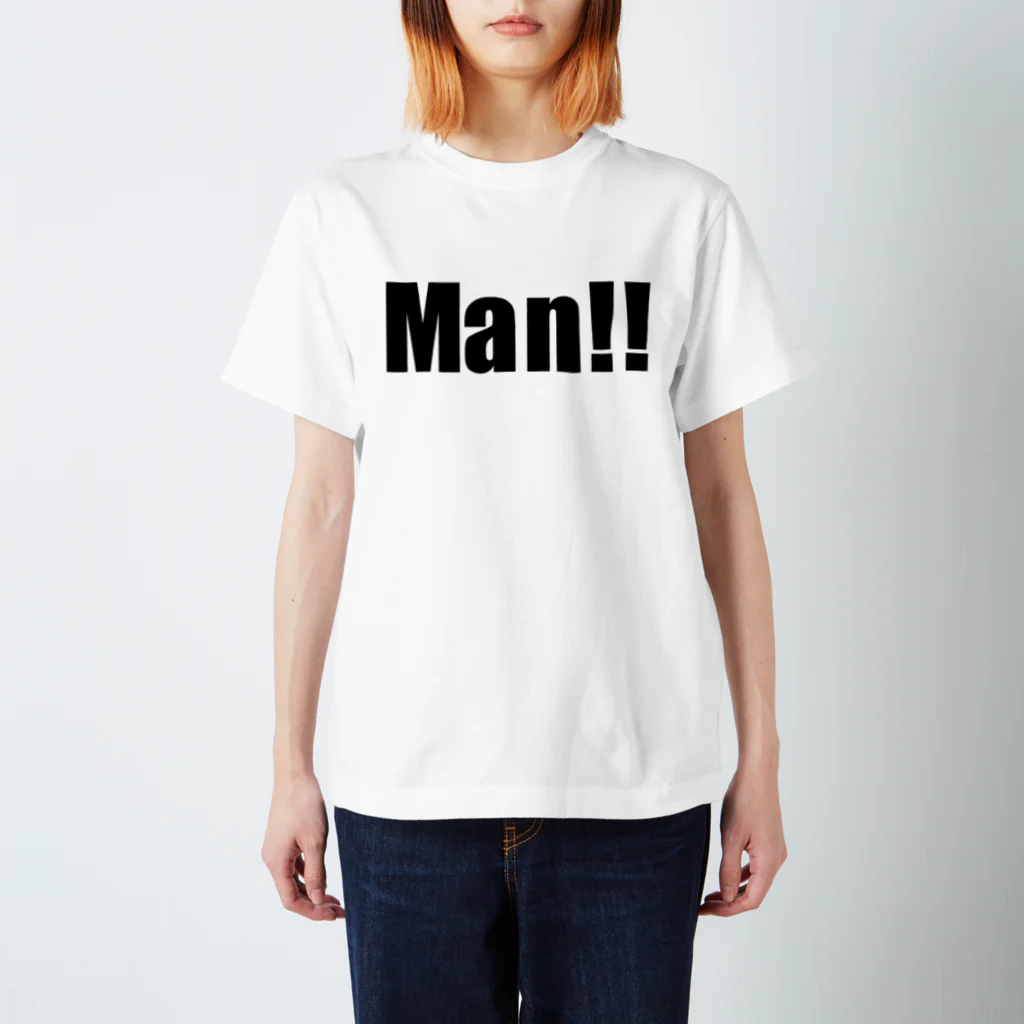 【仮想通貨】ADKグッズ専門店 のMan!! スタンダードTシャツ