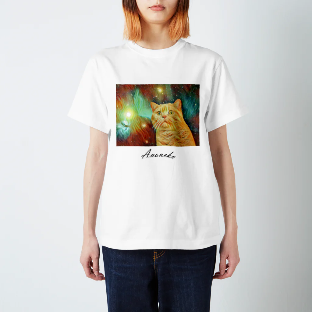 rabbits1987のAnoneko（表現主義） Regular Fit T-Shirt