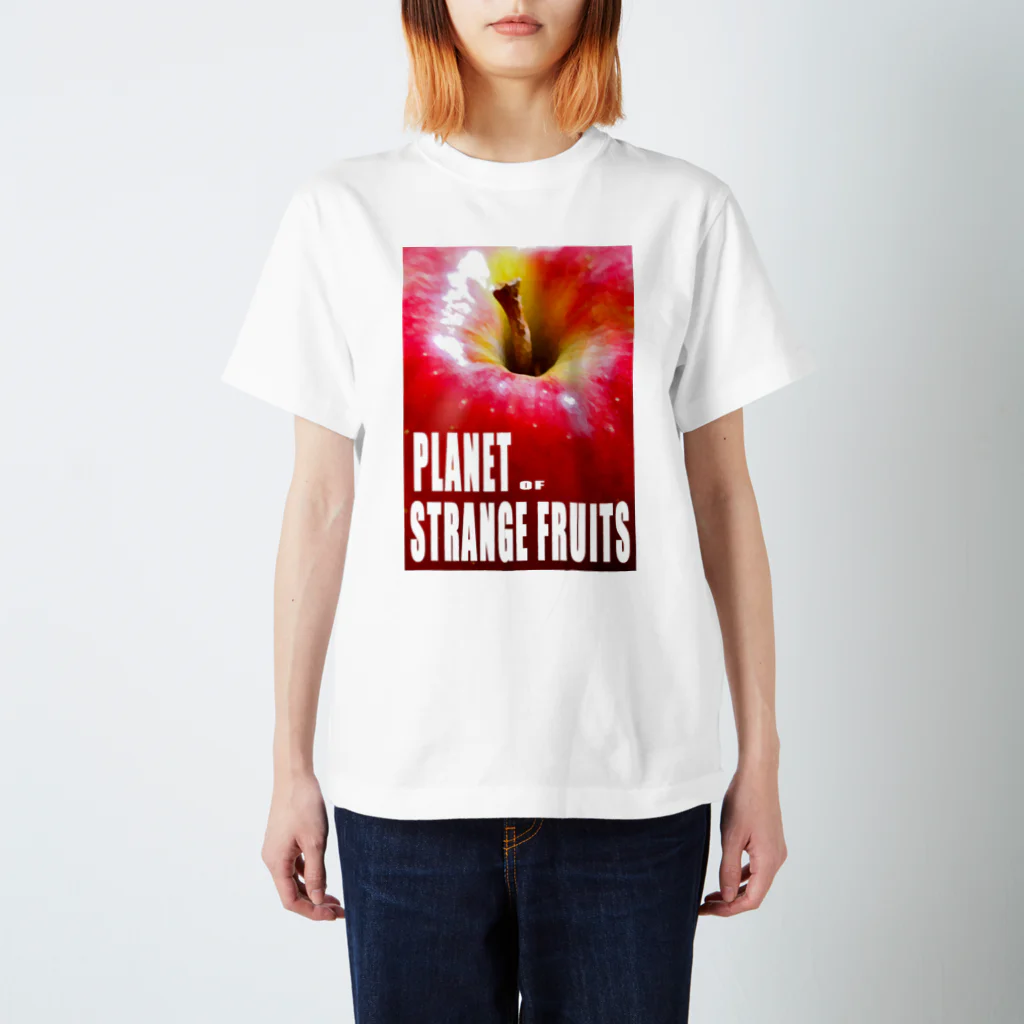 Bye-bye OrdinaryのPlanet of strange fruits apple スタンダードTシャツ