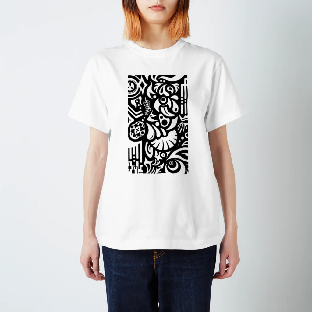 Cripikal-Hitsのもにょもにょ Regular Fit T-Shirt