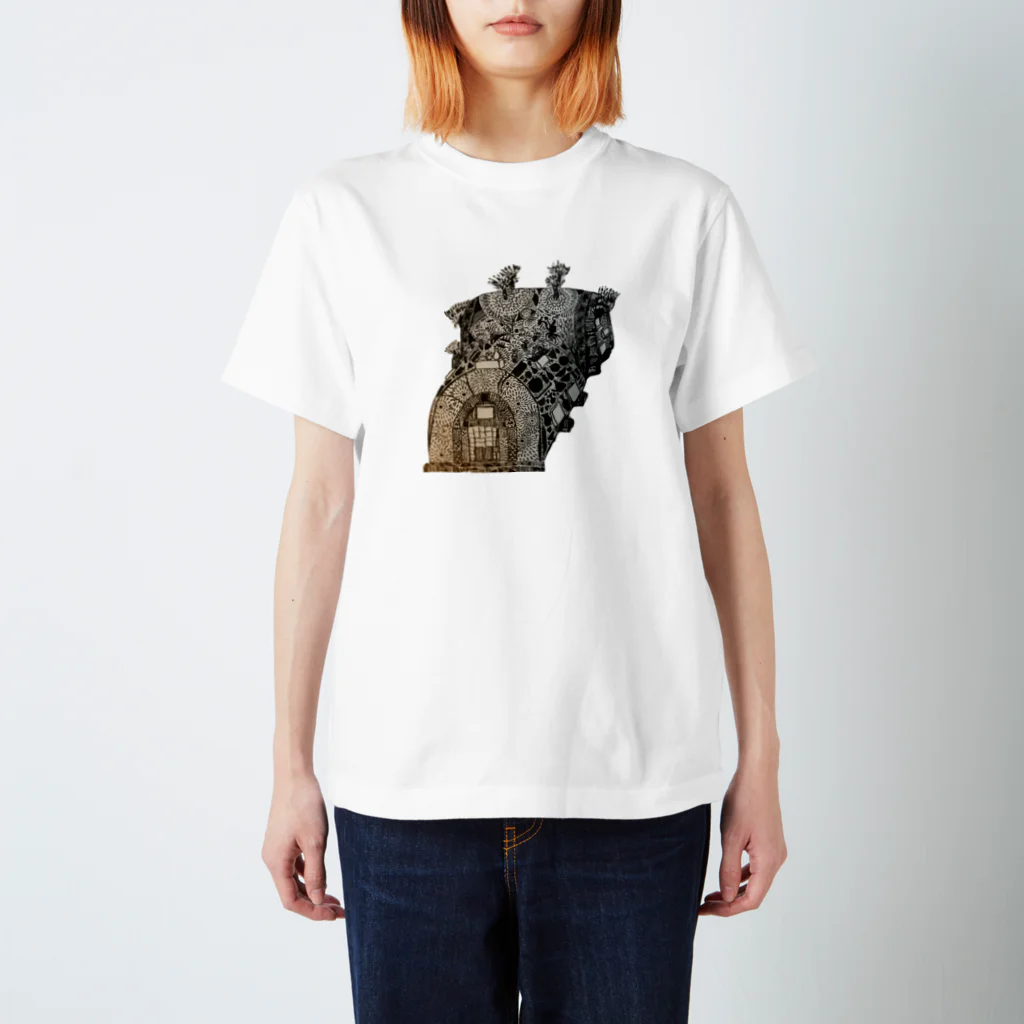 aya_watanabeの登窯絵図 Regular Fit T-Shirt