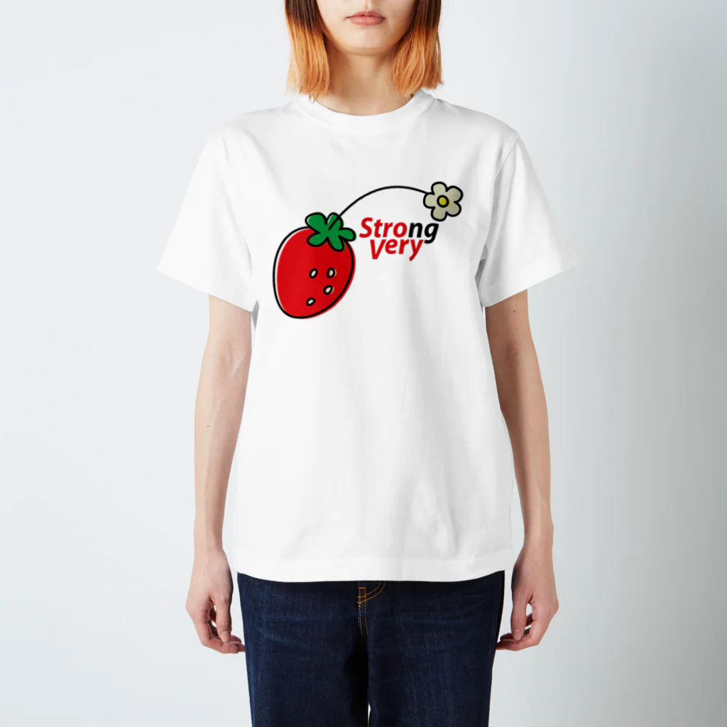 Don’t Punch Bear — Graphics —のストロ・ベリー Regular Fit T-Shirt