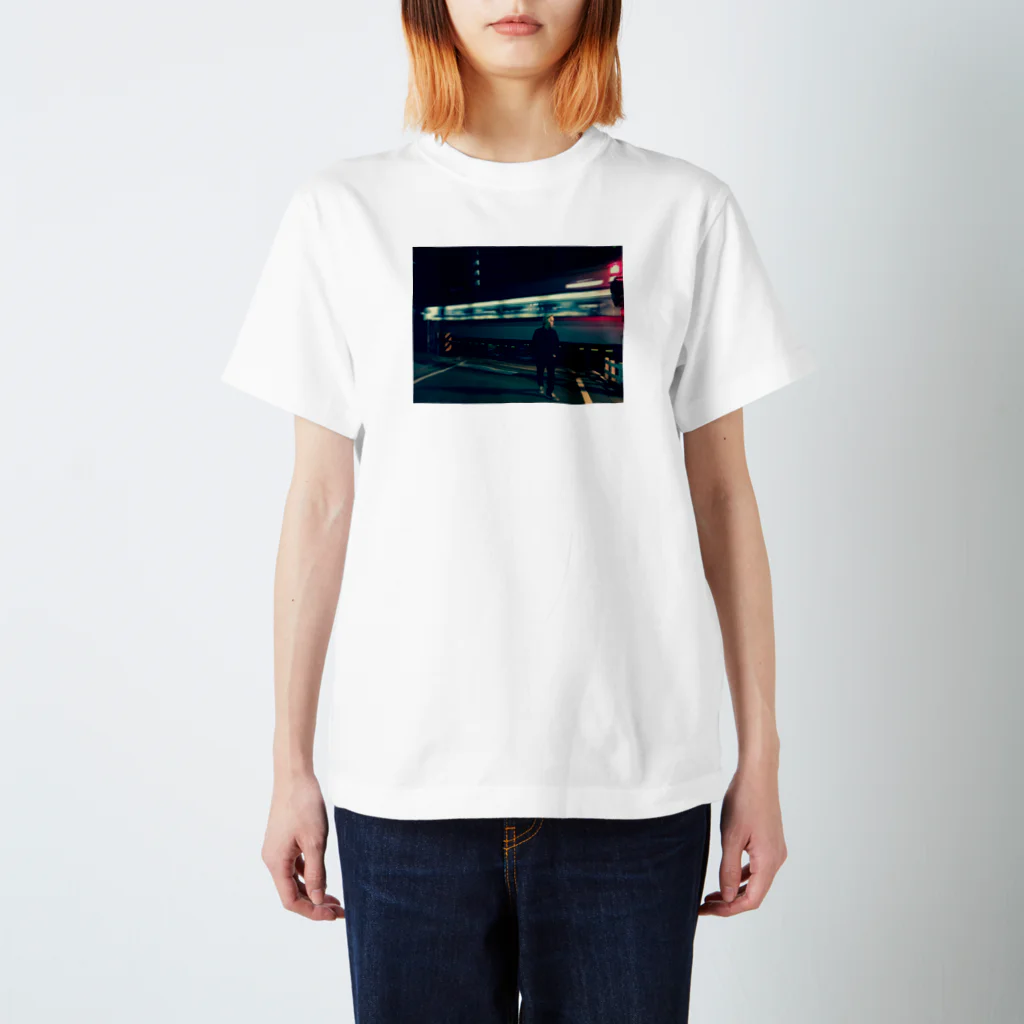 Shun1018の電車は走るよどこまでも スタンダードTシャツ