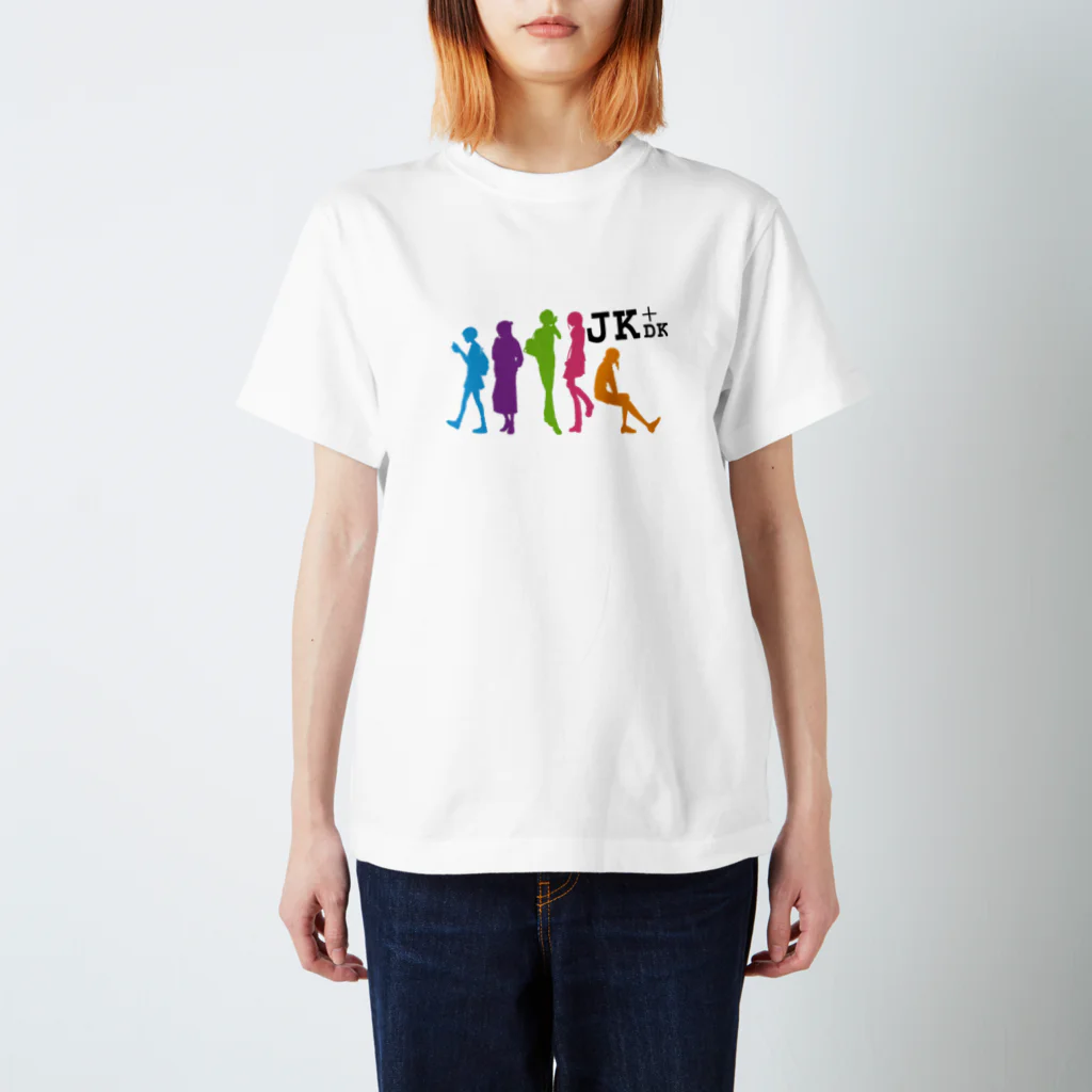 高瀬彩のJK＋DK　カラー単色 スタンダードTシャツ