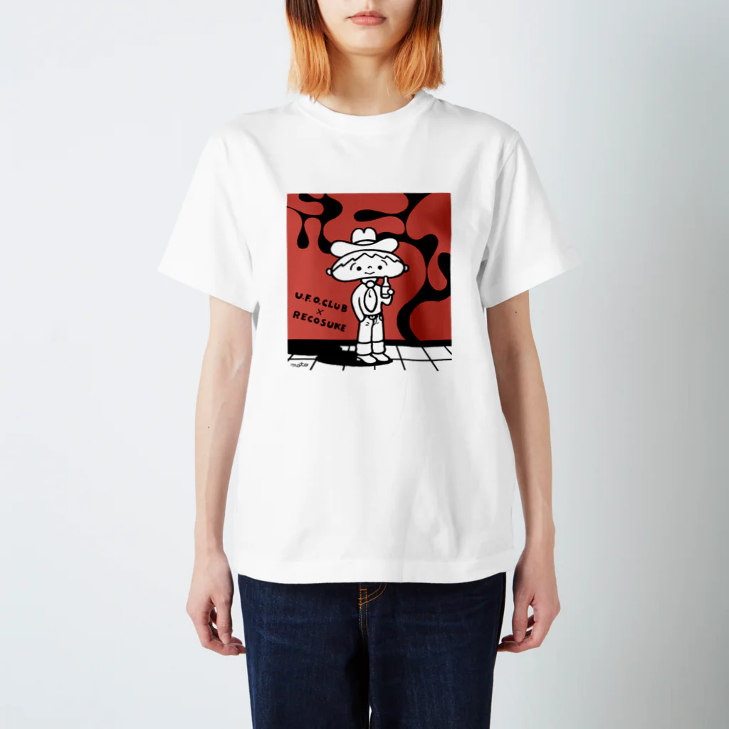 東高円寺U.F.O.CLUB webshopのレコスケくん x U.F.O.CLUBオリジナルTシャツ スタンダードTシャツ