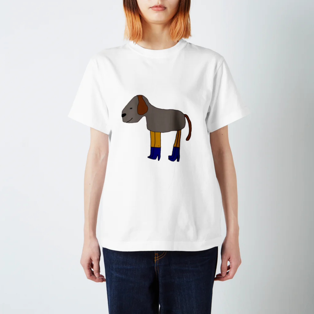 奈津のHighheel dog スタンダードTシャツ