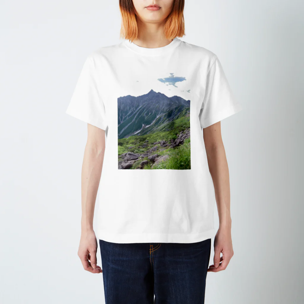 TENSHONの山岳３ スタンダードTシャツ