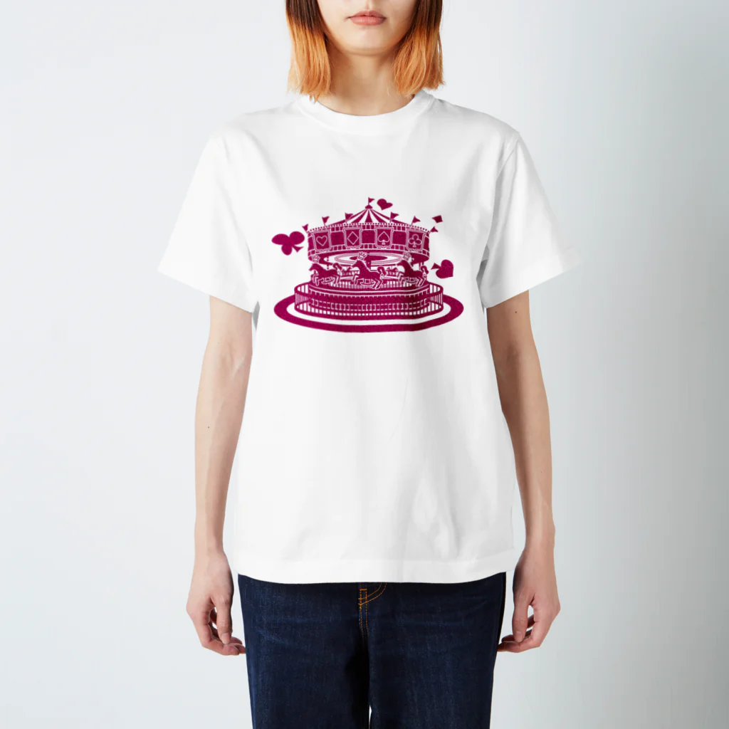 AURA_HYSTERICAのCarousel スタンダードTシャツ