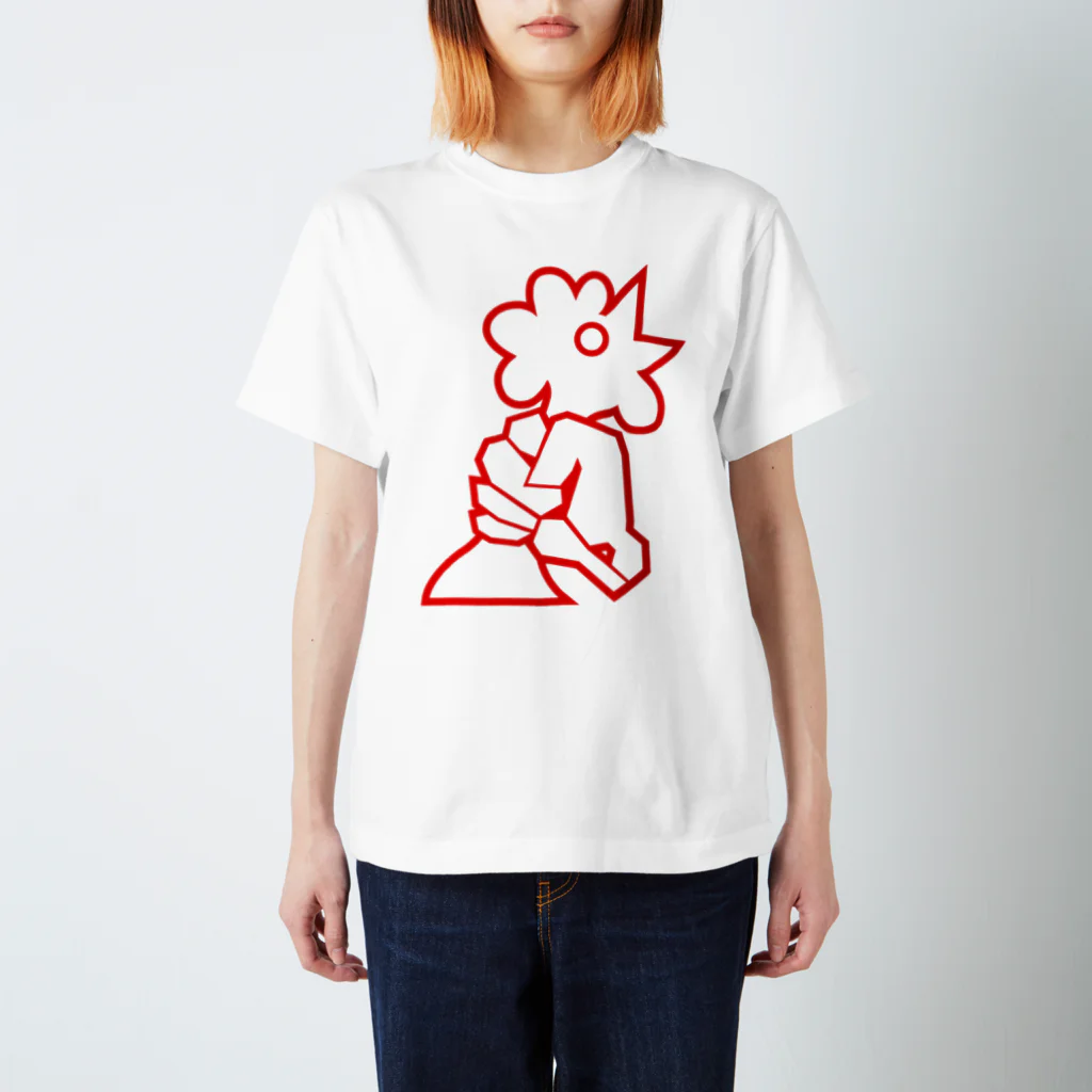 AURA_HYSTERICAのWringing a chicken's neck Regular Fit T-Shirt