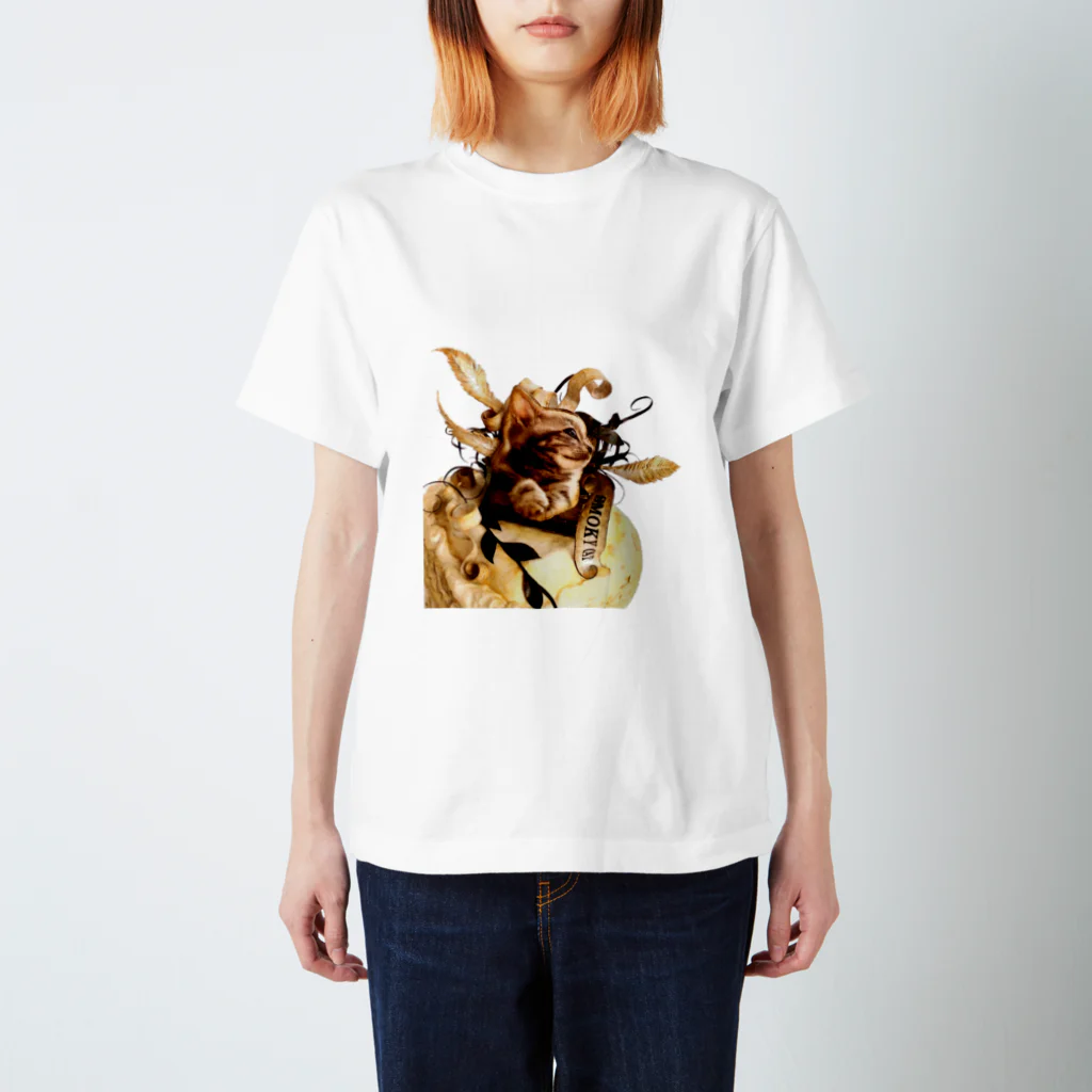 SMOKY CATのSMOKY CAT スタンダードTシャツ