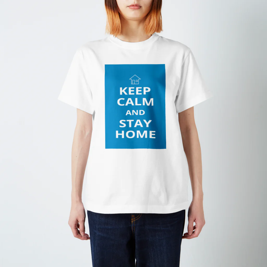 borderLinerのKeep Carm and Stay Home 티셔츠