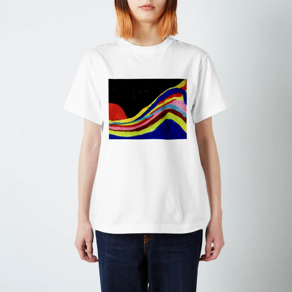 semの大波小波 Regular Fit T-Shirt