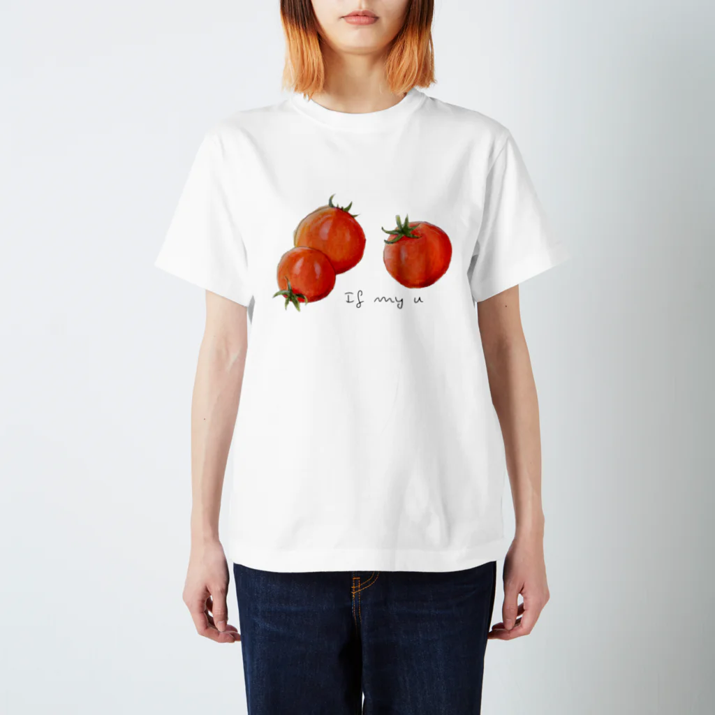 【If my u】のTOMATO🍅 スタンダードTシャツ