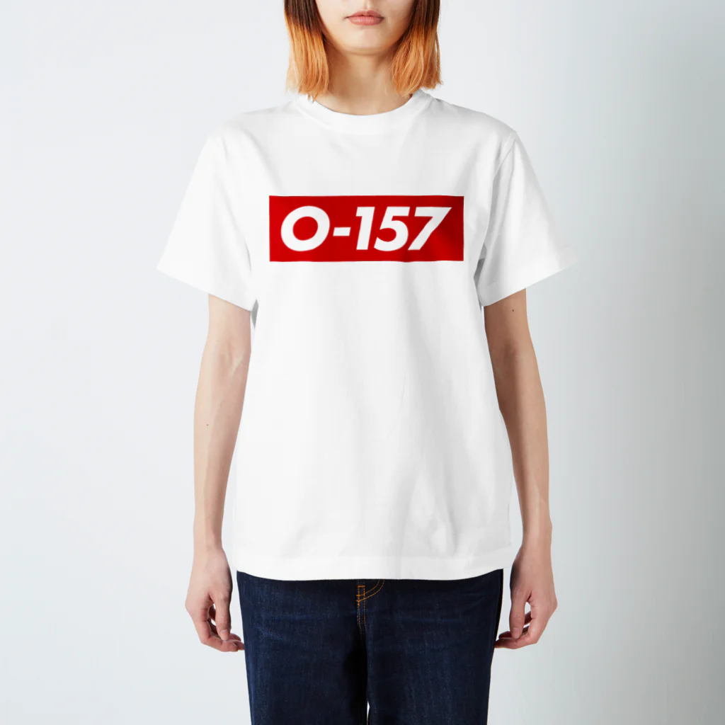 Takumi MorohashiのO-157ボックスロゴ スタンダードTシャツ