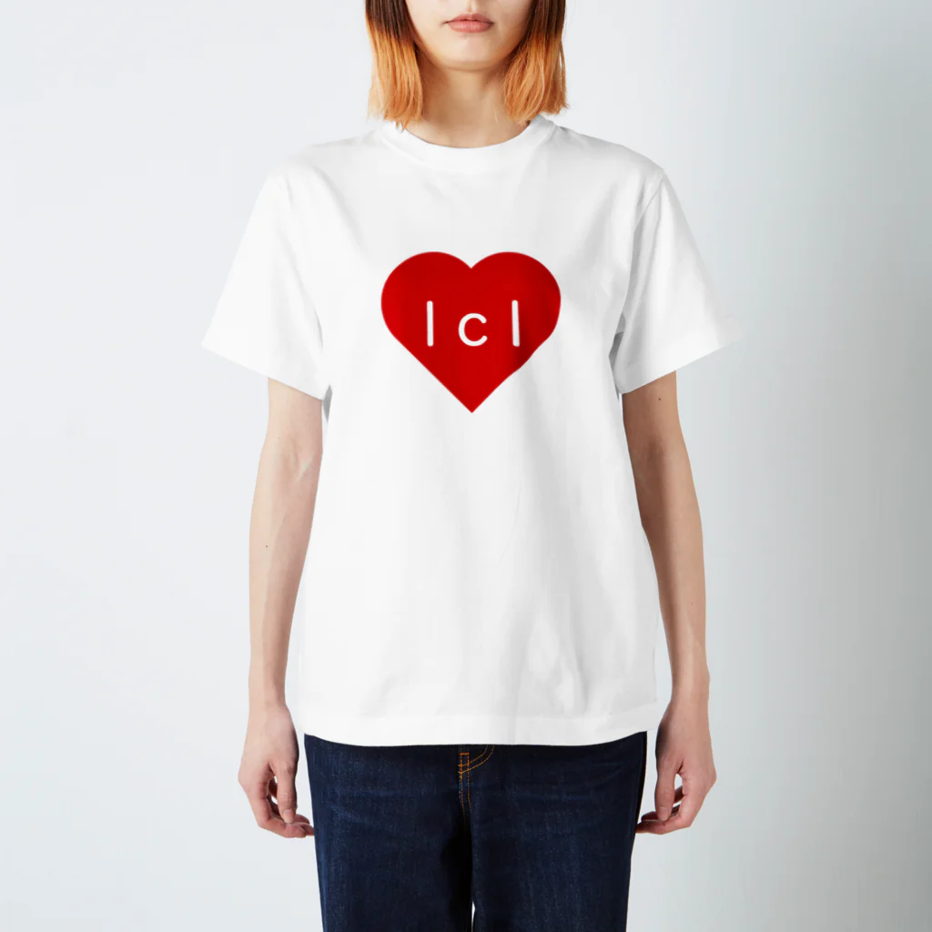 ハナピピのLOVE※COME　アイクル スタンダードTシャツ