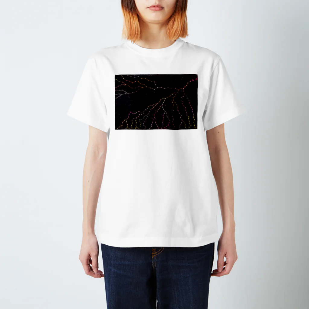 ＹＯＵ＿の絵はがきＢＯＸの雷光 スタンダードTシャツ