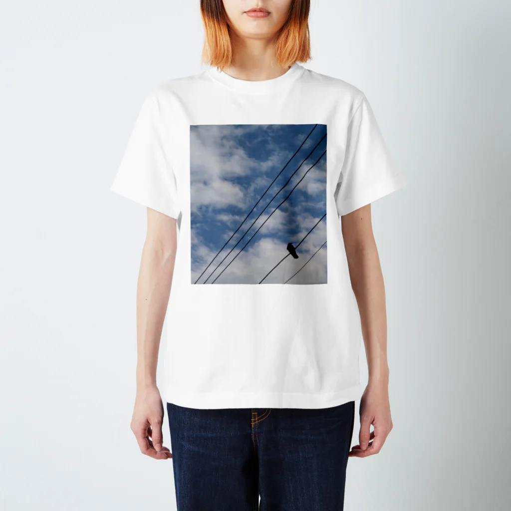 おたなっとーの空と烏 Regular Fit T-Shirt