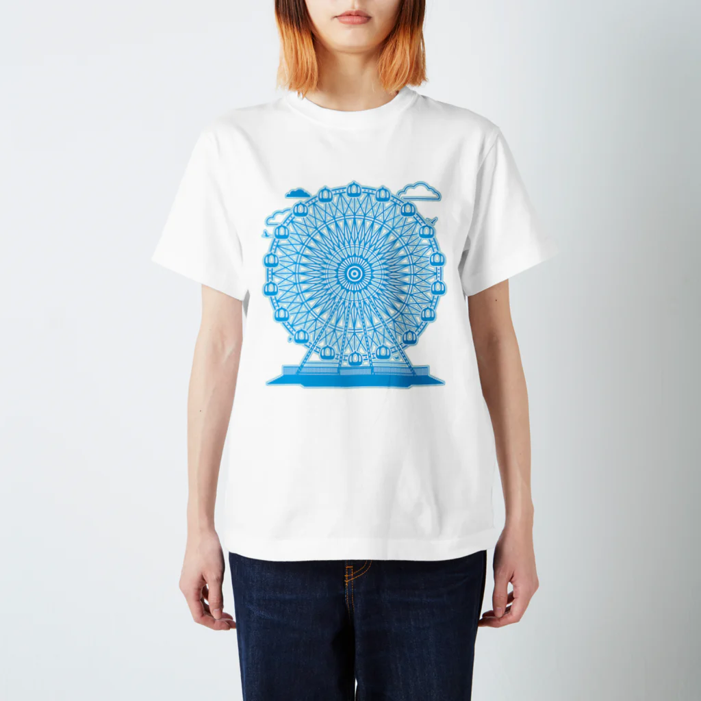 AURA_HYSTERICAのFerris_Wheel スタンダードTシャツ