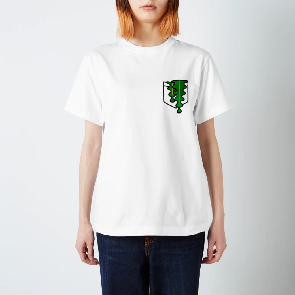 PokuStarのワカメポケット Regular Fit T-Shirt