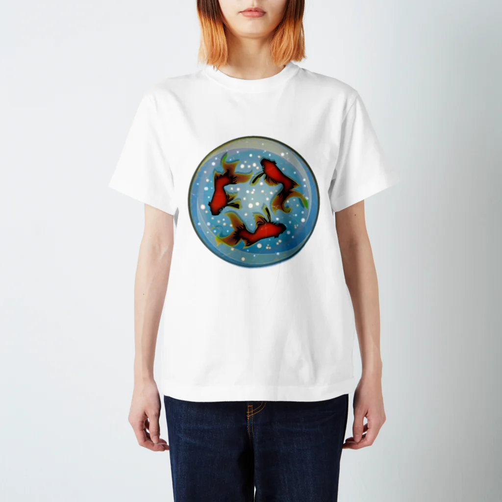 AURA_HYSTERICAのFISHBOWL Regular Fit T-Shirt