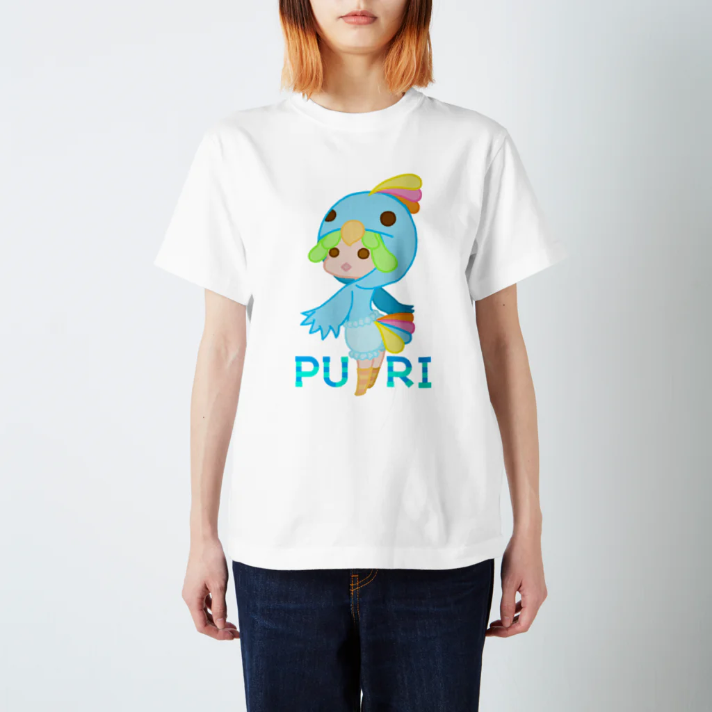 ウサネコのぷり☆インコちゃん スタンダードTシャツ