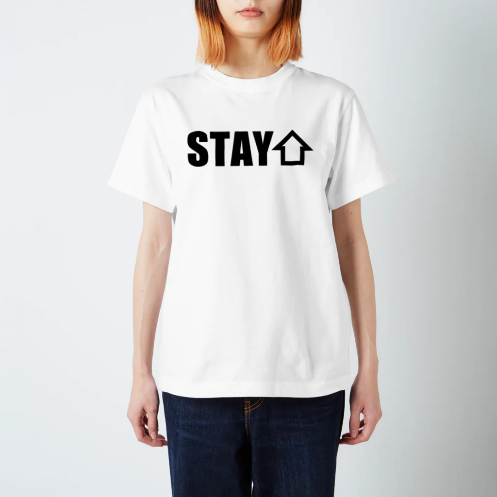 gift_labのSTAY HOME Tシャツ02 スタンダードTシャツ