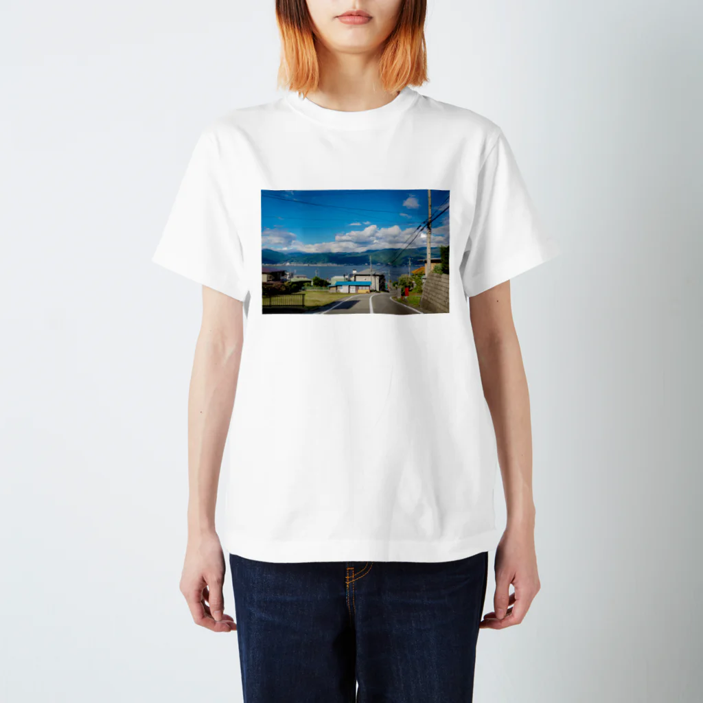 ゆるい青の青＿1 スタンダードTシャツ