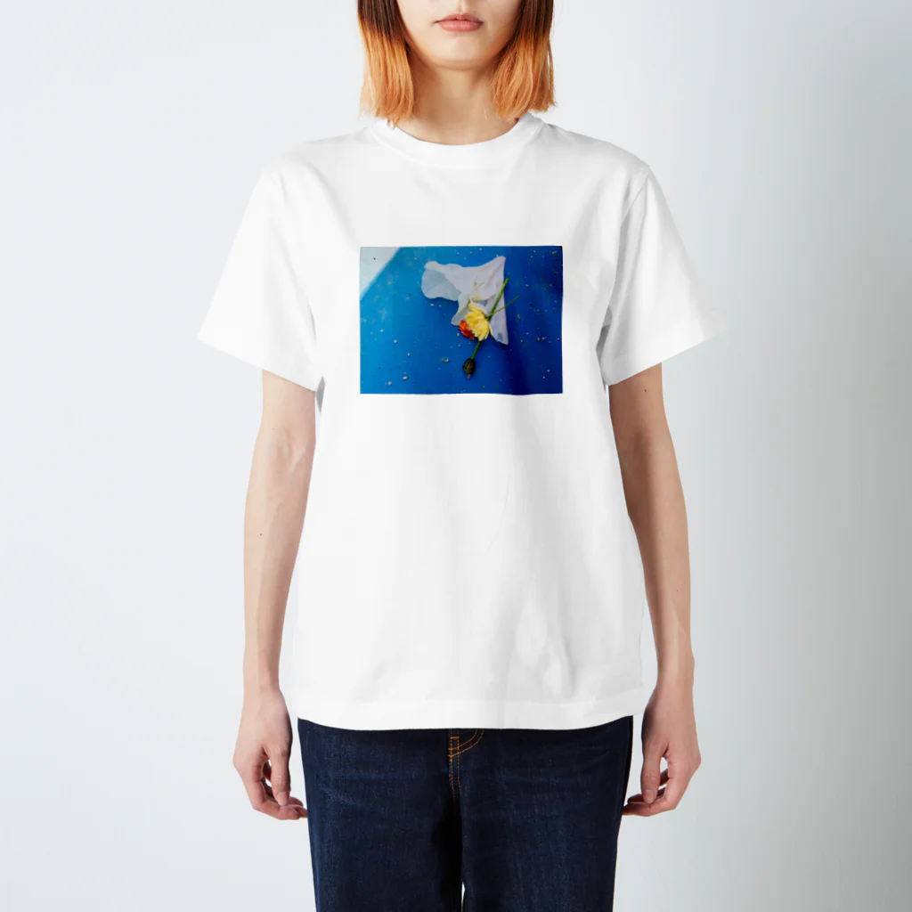 かんもくの声のblue_flower スタンダードTシャツ