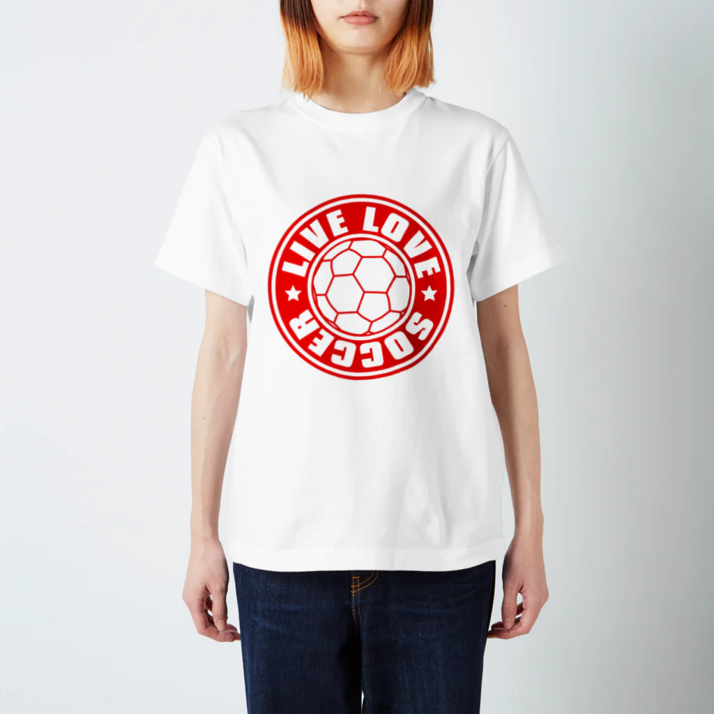 AURA_HYSTERICAのLL_SOCCER Regular Fit T-Shirt