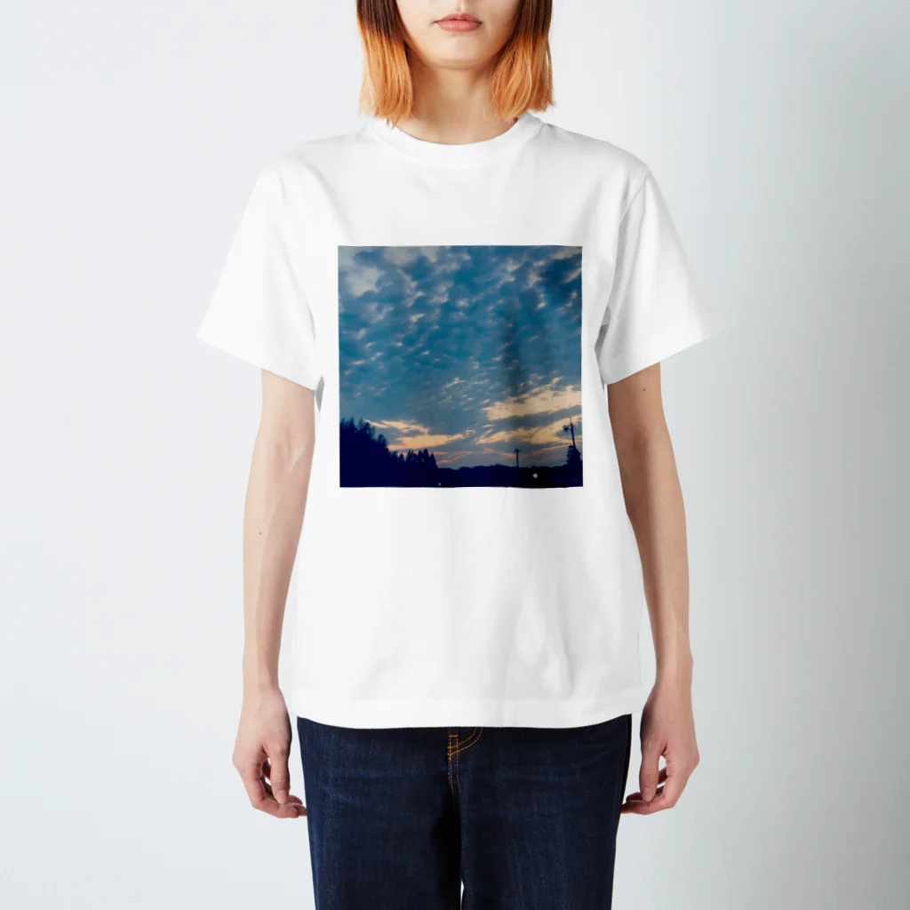 かんもくの声のblue_sky スタンダードTシャツ