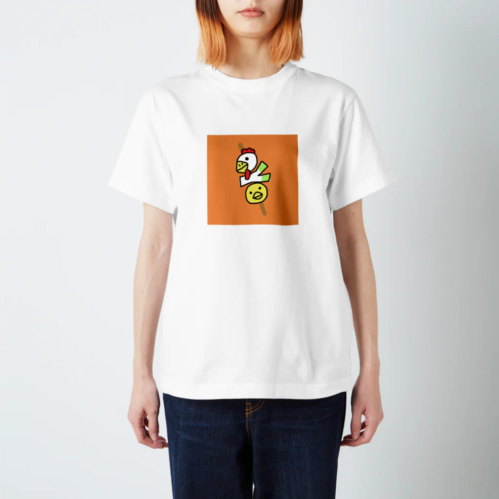 わくわくの食べづらい焼き鳥 Regular Fit T-Shirt